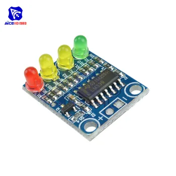 

LM339 12V Electric Quantity 4 Power Indicator Battery Detection Module for Arduino