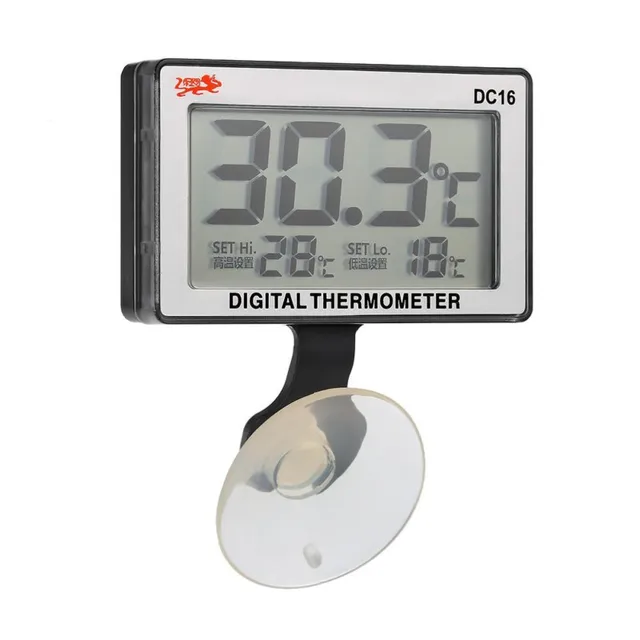 lcd digital fish tank aquarium thermometer submersible water