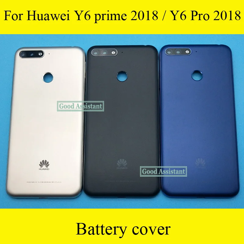 5,7 дюйма для huawei Y6 Prime /для huawei Y6 Pro задняя крышка для батареи, корпус, чехол, запчасти для заднего стекла