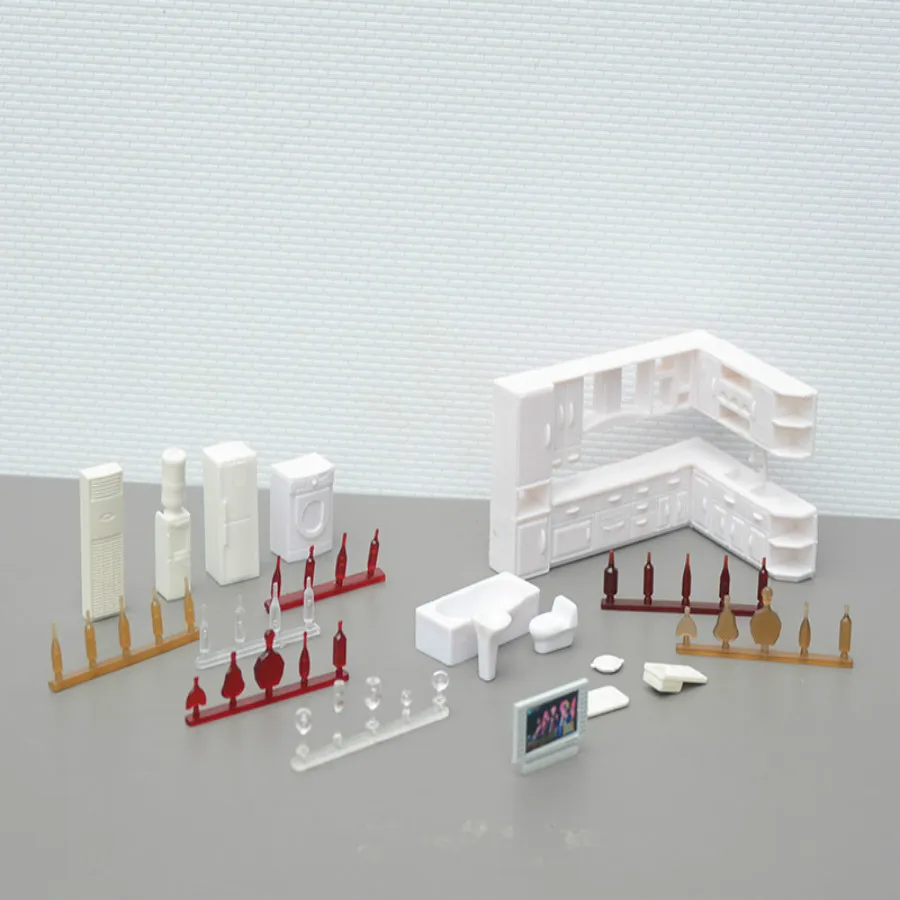 architecture scale model chair table  (2)