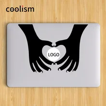 Знак любви Романтический Виниловый фон для ноутбука Стикеры для Apple Macbook Pro Наклейка воздушного retina, возрастом 11, 12, 13, 15 дюймов hp Тетрадь кожи стикер Mac