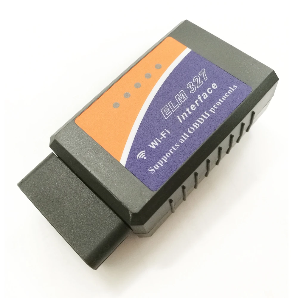 Лучший ELM327 V1.5 OBD2 wifi автомобильный диагностический инструмент ELM 327 OBD II чип сканера PIC18F25K80 беспроводная работа Android/IOS/Windows