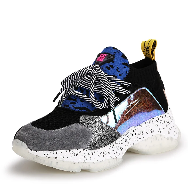 Skup 2020 wiosna nowe buty na co dzień kobiety sznurowanie damskie buty sportowe moda białe trampki damskie buty mieszane kolory wygodne miękkie