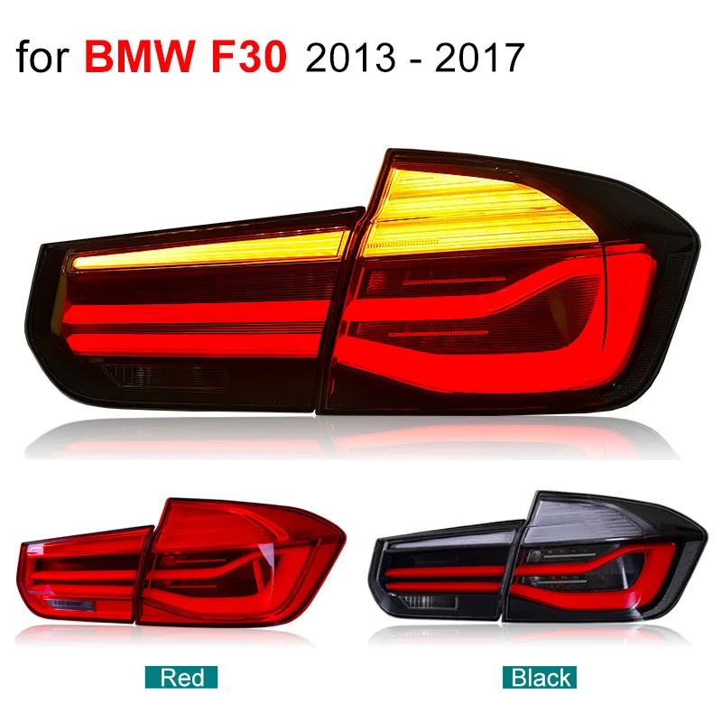 LED Tail Lamp for BMW F30 F35 2013 2014 2015 2016 2017 Red Smoked Black