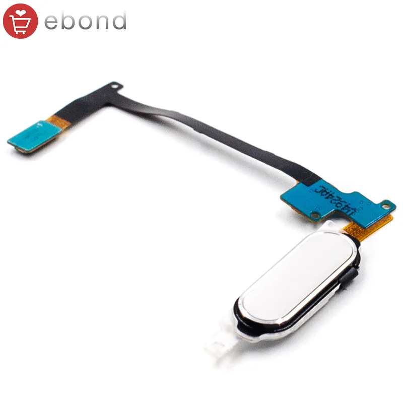 3 Pcs lot Flex Cable for Samsung Galaxy Note 4 REV 1.0B Original Replacement White Homekey | Мобильные телефоны и