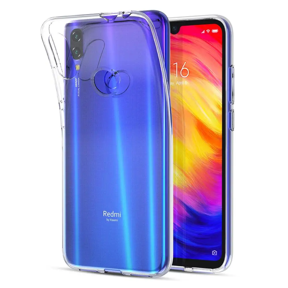 Clear Чехол-книжка из искусственной кожи с рисунком для Redmi Note 7, чехол для телефона для Xiaomi Mi 8 Lite A1 A2 Redmi 6A 4X 4A Note 5 6 Pro, чехол - Цвет: Clear
