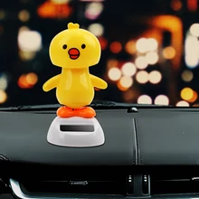 LEEPEE авто аксессуары солнечные Автомобильные украшения танцующий цыпленок с клейкой лентой автомобиль-Стайлинг приборной панели украшения
