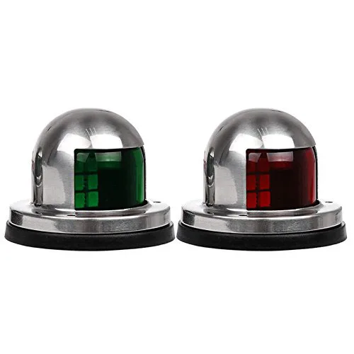 LED Navigation Bow Light Stainless Steel 12V Marine Boat Yacht Sailing Signal Lamp | Автомобили и мотоциклы