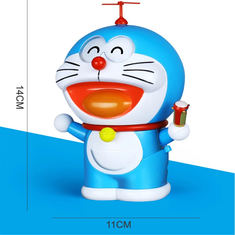 Подлинный Doraemon Робот Духи лицо/глаза-сменные YouTube модные модели наборы Аниме Фигурки Коллекция игрушек для детей