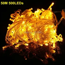 200 светодиодный струнный свет 20 м 220 В/110 в наружный водонепроницаемый декоративный свет для рождественской вечеринки свадьбы с 8 режимами отображения