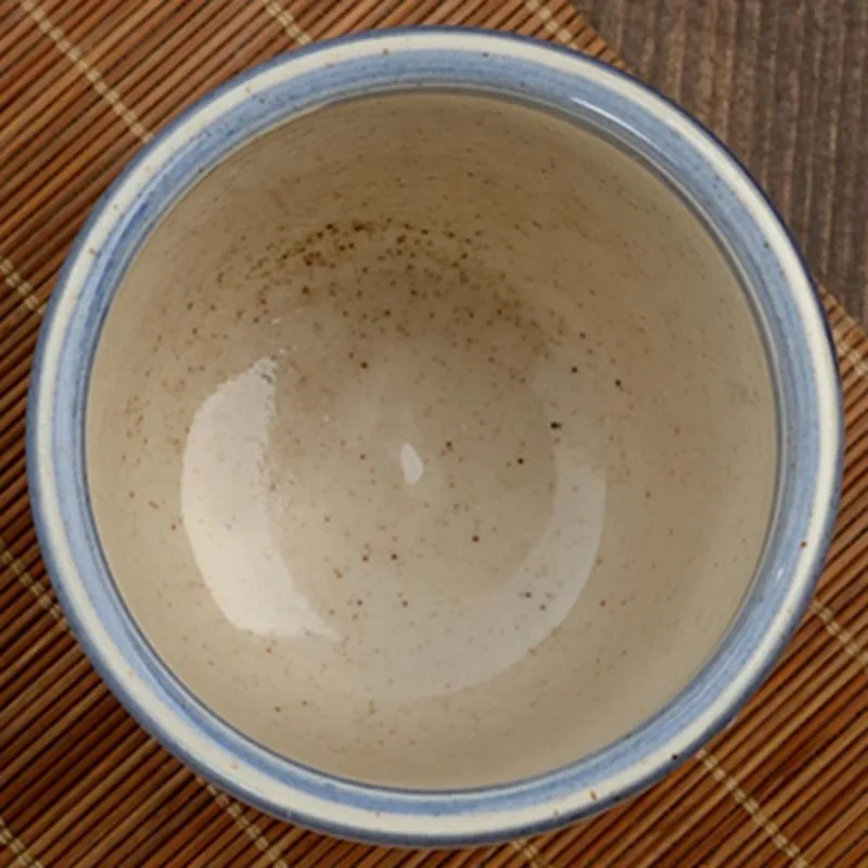 150 мл винтажная грубая керамика, чайная чашка, японский стиль, чашка ...