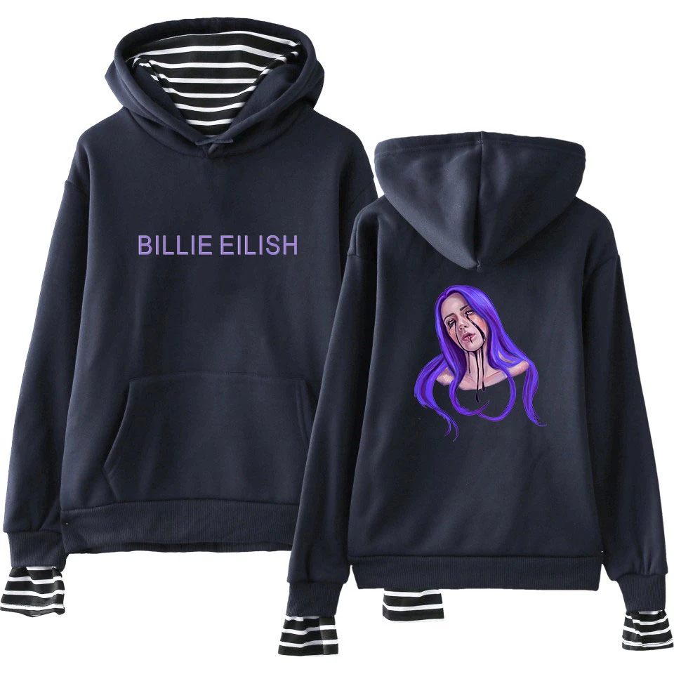 BILIE EILISH/Модная уличная одежда с принтом в стиле хип хоп комплект из 2 предметов