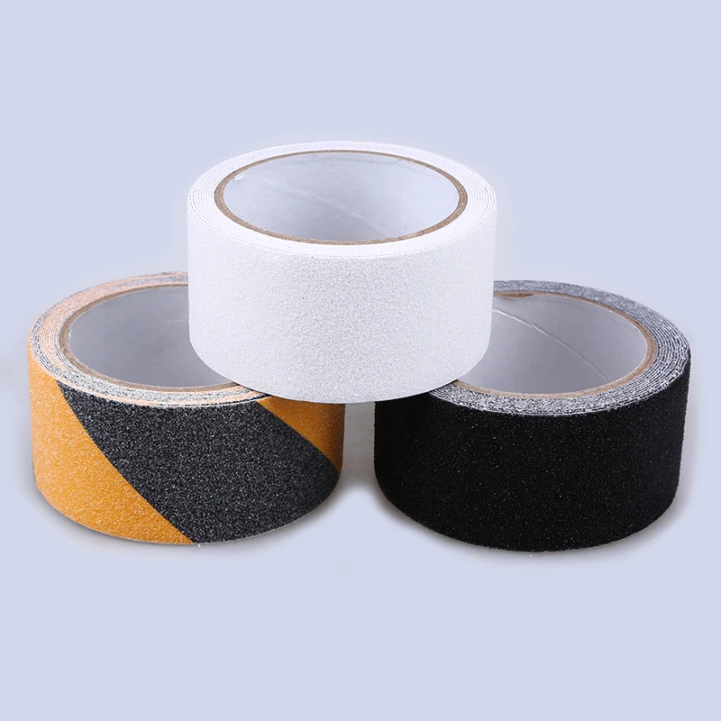 

WHISM 5cm*300cm Safety Non Skid Tape Frosted Floor Tape Roll High Grip Anti Slip Adhesive Stickers