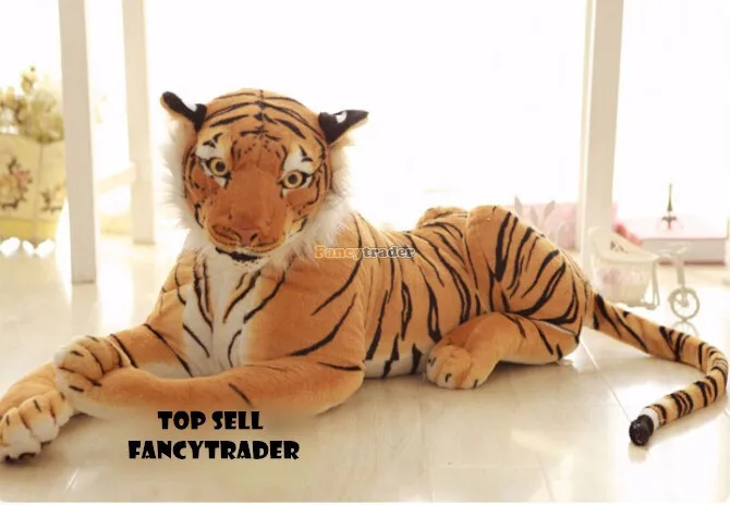 tigre geant peluche