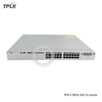 

2019 high quality original C WS-C3850 switch series WS-C3850-24T-S switch VLAN Switch Gigabit Network layer 3 SFP Switches