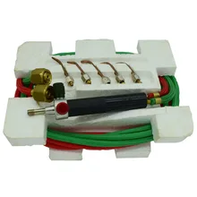 Маленький фонарь Смит кислородная ацетиленовая горелка припой с 5 наконечниками сварочные инструменты