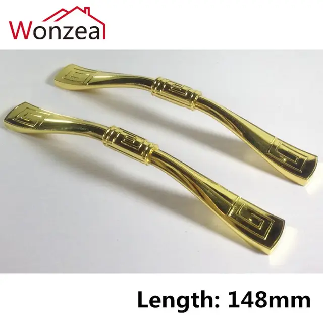 Special Price Hole CC 128mm Golden color Zinc Alloy Kitchen Furniture pulls drawer handle Special Price Hole CC 128mm Golden color Zinc Alloy Kitchen Furniture pulls drawer handle