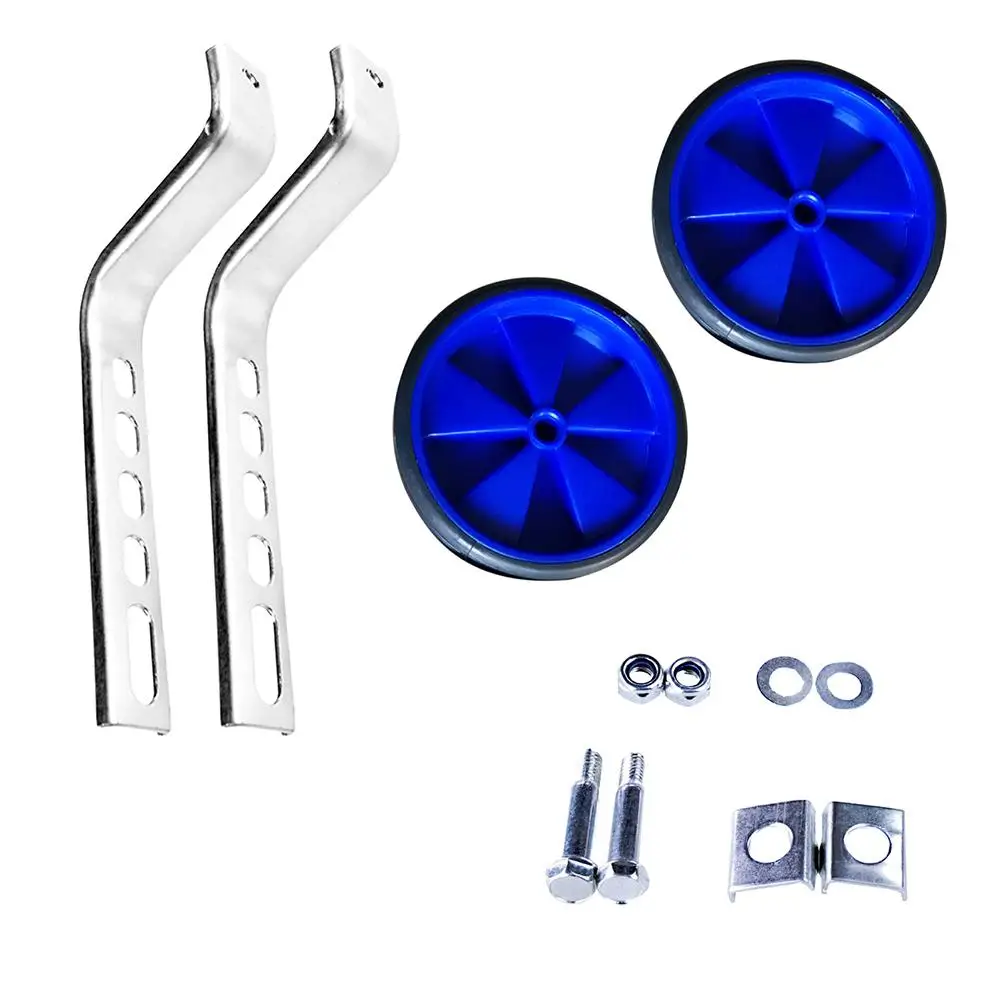 Universal 1 Pair Children Kid Bicycles Side Support Wheels Bike Balance
