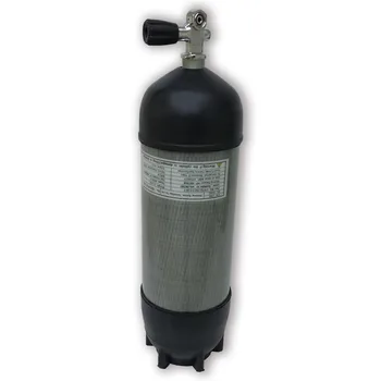 Günstig AC109591 9L CE Paintball Tank 4500Psi Mit M18 * 1,5 Pcp Ventil Für Druckluft Waffen Nach Jagd/Scuba Tauchen Zylinder Acecare