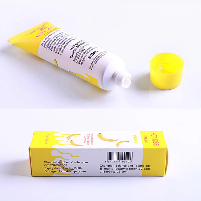 50ml Banana Flavor Sex Lubricant For Edible Sex Lube Lubricante For Oral Vagina Anal Sex Gel For Gay Lubricants  Oral Job Shop (2)