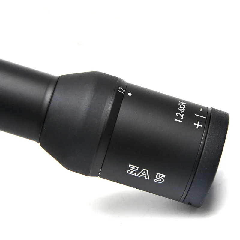 Hunting Optical Sight 1.2-6X24 IR Compact Rifle Scope Glass Etched Illuminated Reticle Long Eye RifleScopes Hunting Optical Sight 1.2-6X24 IR Compact Rifle Scope Glass Etched Illuminated Reticle Long Eye RifleScopes