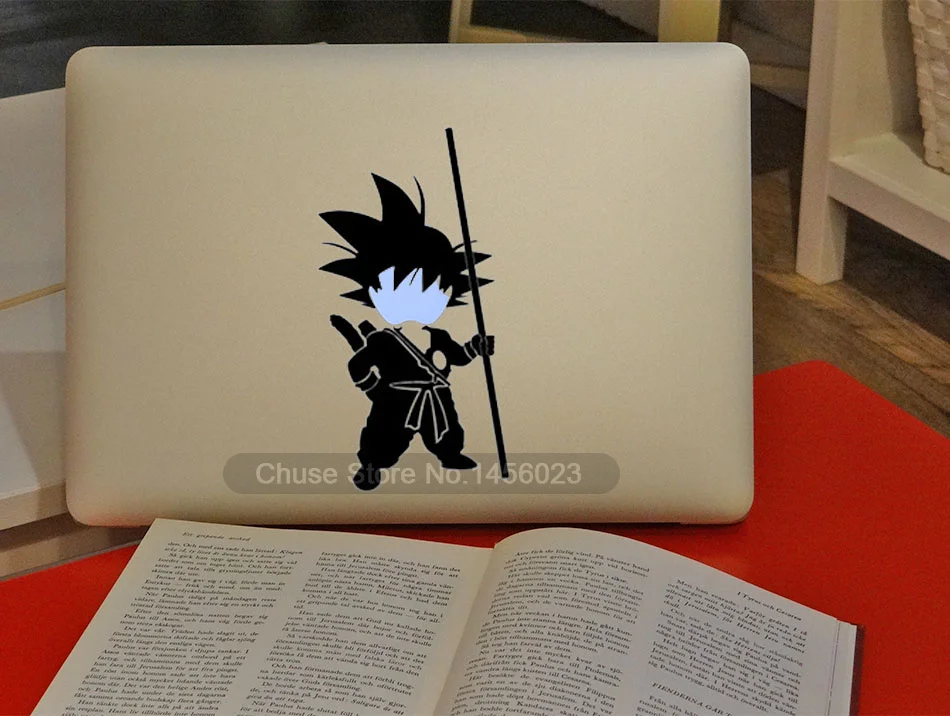 Ен песня GoKu Dragon Ball C Книги по искусству Ун ноутбука Наклейка Стикеры для Apple MacBook Стикеры 1" 13" 1" украшение Книги по искусству кожи Pegatinas