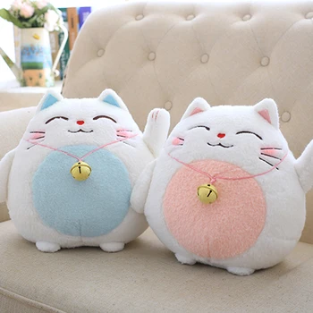 

Nooer Lucky Cat Doll Kawaii Cat Stuffed Plush Toy With Bamboo Charcoal Bag Maneki Neko Toy Birthday Gift For Kids Children