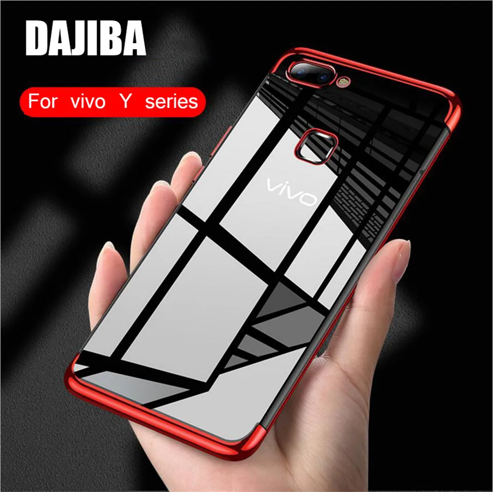 Business style Soft Case For Vivo Y55 Y66 Y67 Y69 Case plating Mobile