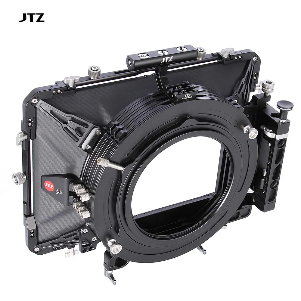 JTZ DP30 Cine Carbon Fiber " x 6" Матовая коробка 15 мм/19 мм для sony ARRI RED CANON BMD A7 A7R A7RS A7III GH5 GH6 A6500 A6300