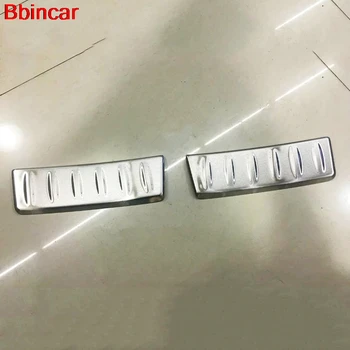 

Bbincar Stainless steel Inner Rear Bumper Guard Plate Cover Trim 2pcs For Jaguar F-Pace f pace X761 2016 2017