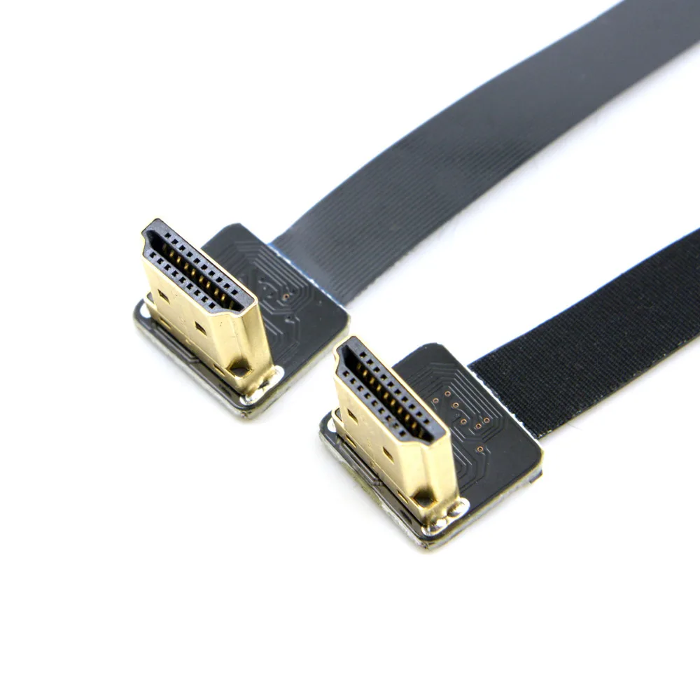 aliexpress buy 0 2m fpv dual up angled 90 degree hdmi type a to hdtv fpc flat aliexpress buy 0 2m fpv dual up angled 90 degree hdmi type a to hdtv fpc flat