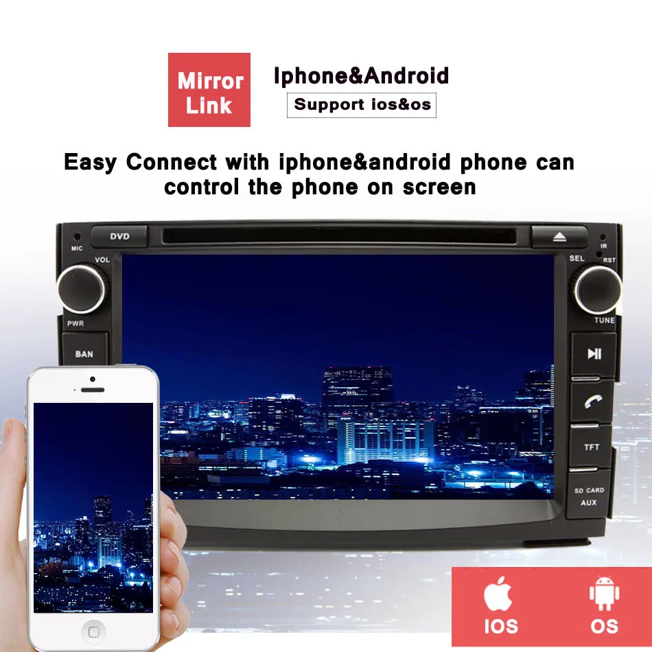 Clearance 2din 1024*600 Android 9.0 Car CD DVD Player GPS navigation for KIA CEED Venga 2010-2012 Sat navi auto stereo Radio unit In dash 9