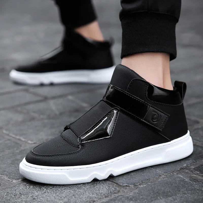 

2019 spring and autumn new men's casual shoes low to help men's shoes men's Korean version of the fashion white shoes sports