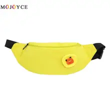 Модная мультяшная поясная сумка, Женская холщовая нагрудная поясная сумка, Женская портативная поясная сумка