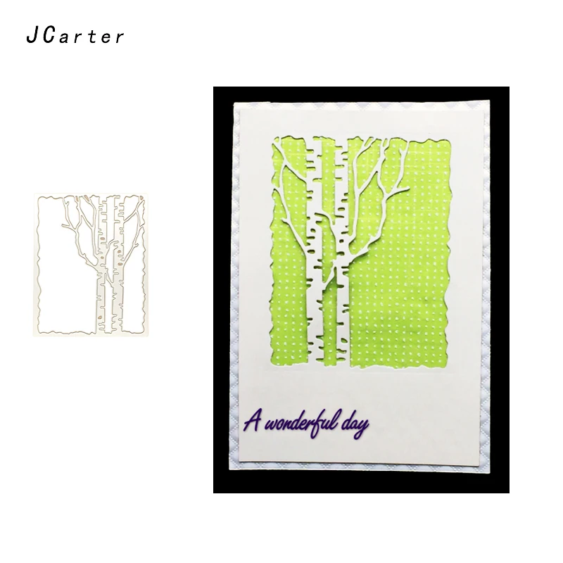 

JC Trunk Stem Tree Metal Cutting Dies for Scrapbooking DIY Embossing Folder Cards Decoration Handmade Album Stencil Plate Crafts