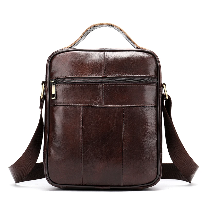 WESTAL حقيبة الرجال جلد طبيعي Crossbody أكياس للرجال خمر حقيبة ساعي رجل جلدية صغيرة حقائب كتف ipad حقائب 8318