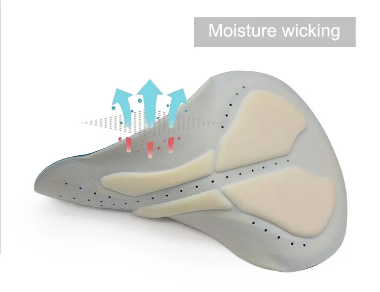 Велосипедное 3d мягкое велосипедное седло горного велосипеда чехол для сиденья подушечка-спонж пена костыль подкладка седла коврик подушка Аксессуары для велосипеда