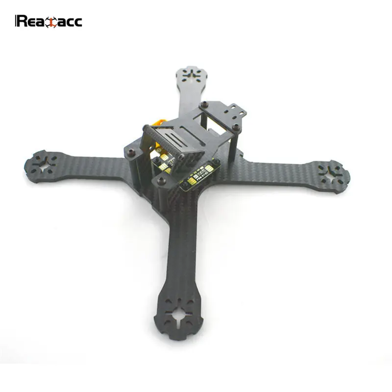 Realacc X210 214 мм 3 мм/4 мм углеродное волокно FPV Гоночная рама с Matek PDB XT60 5 в 12 В для RC мультикоптера модель Запчасти