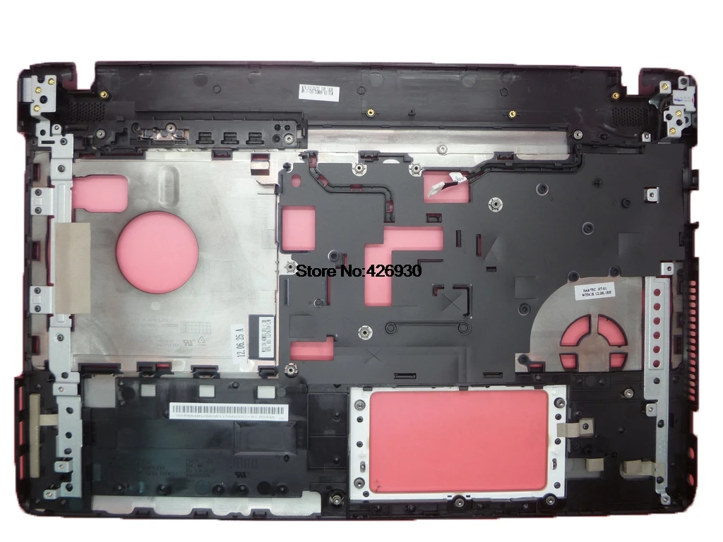 Ноутбук ЖК-верхняя крышка для Sony для VAIO SVE15 SVE1511 SVE1512 SVE151E белый черный и палмрест нижний чехол задняя крышка верхний чехол