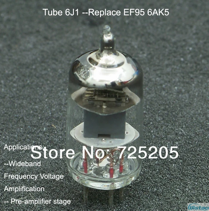 

Tube 6J1 J Military Grade for HIFI Tube Amplifier Model WVT2103 Replac EF95 6AK5 High Reliability Precise Pairing Free Shipping