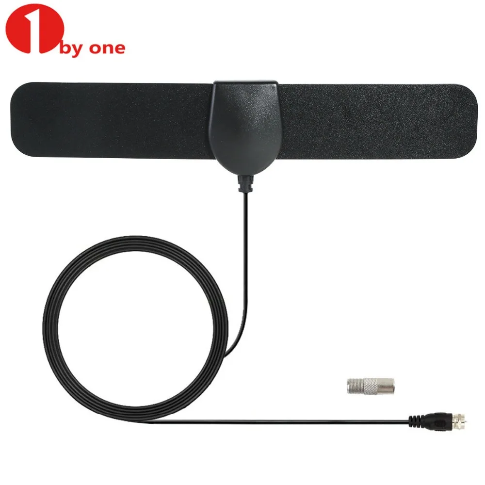 1 by one Indoor Freeview TV Antenna Digital HD Amplified Linear DVB-T/T2 HDTV Signal Booster 174-240MHz/470-860MHz | Электроника