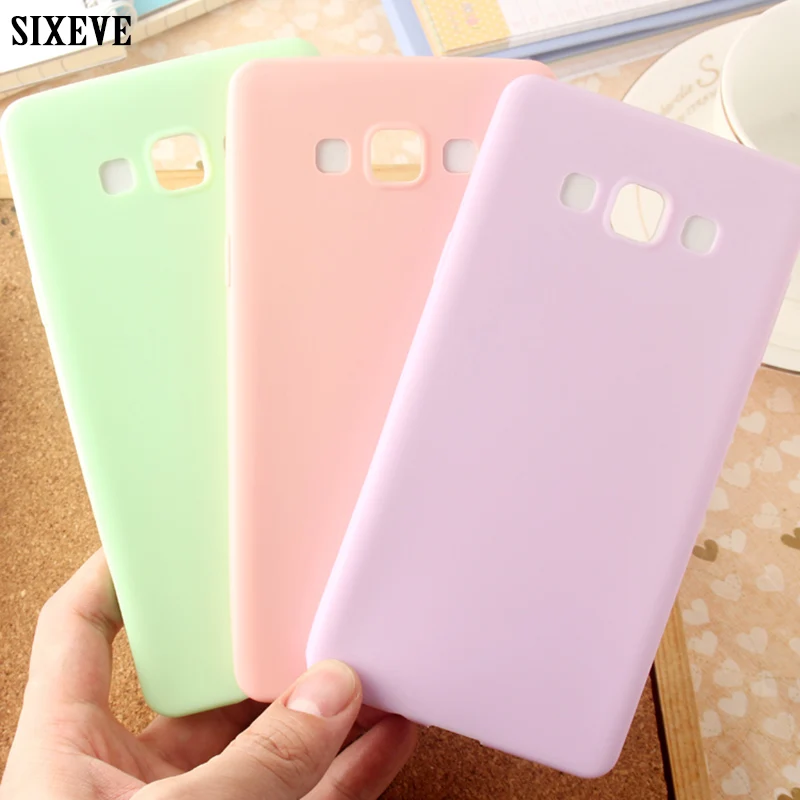 Мягкий силиконовый чехол из ТПУ для Samsung Galaxy S6 S7 Edge S8 Plus A3 A5 A7 2016 2015 Note 8 5 4 задняя