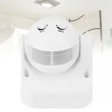 100-240V 180 Degree PIR IR Infrared Motion Sensor Lamp Switch Light Lamp Motion Sensor Detector Waterproof for Ceiling Lamp