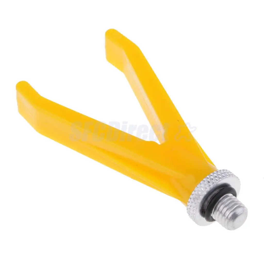 Plastic Fishing Rod Stent Rest V head Fising Grip M3/8 Thread Connector for Carp Fishing, 6 Models