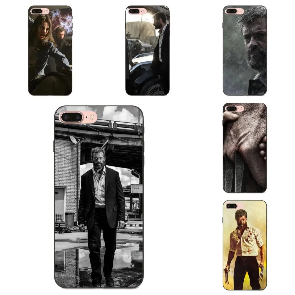 

TPU Mobile Phone Cases For Samsung Galaxy Note 4 8 9 G313 S3 S4 S5 S6 S7 S8 S9 S10 Edge Plus Lite I9080 Fashion Logan Wolverine