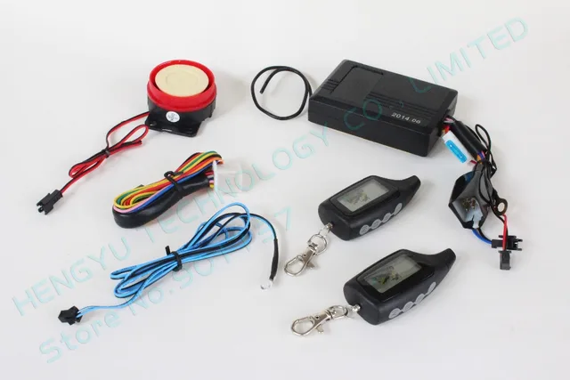 alarme moto avec demarrage a distance