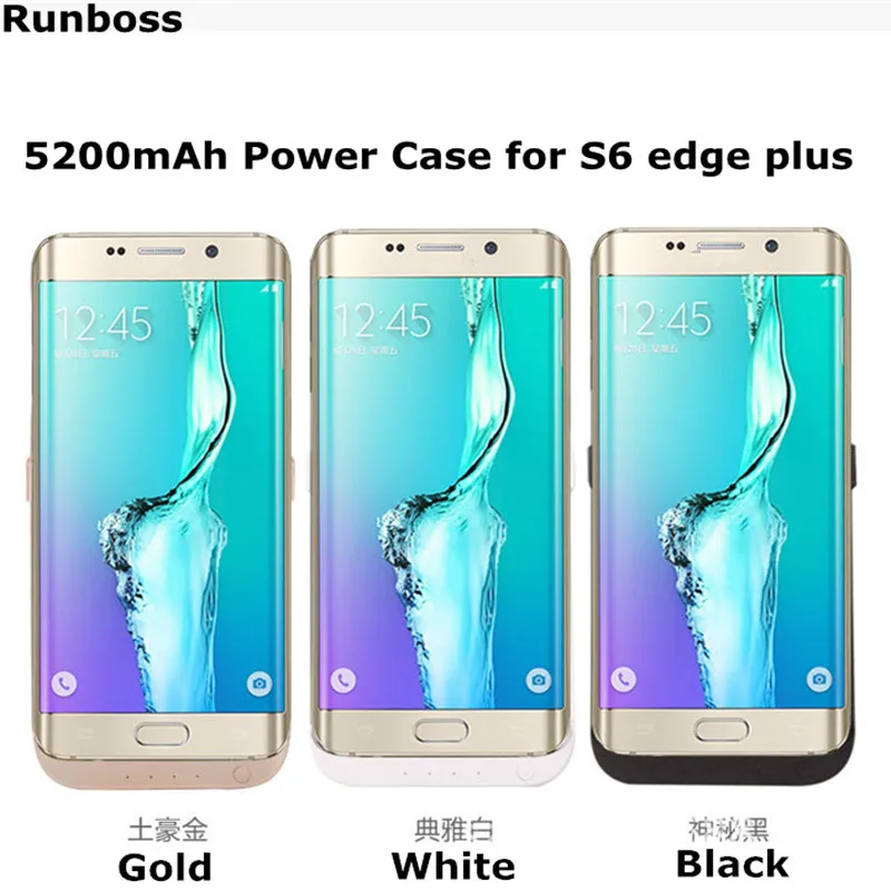 

For Samsung S6 Edge Plus Power Case Runboss 5200mAh External Backup Power Case For S6 Edge Plus