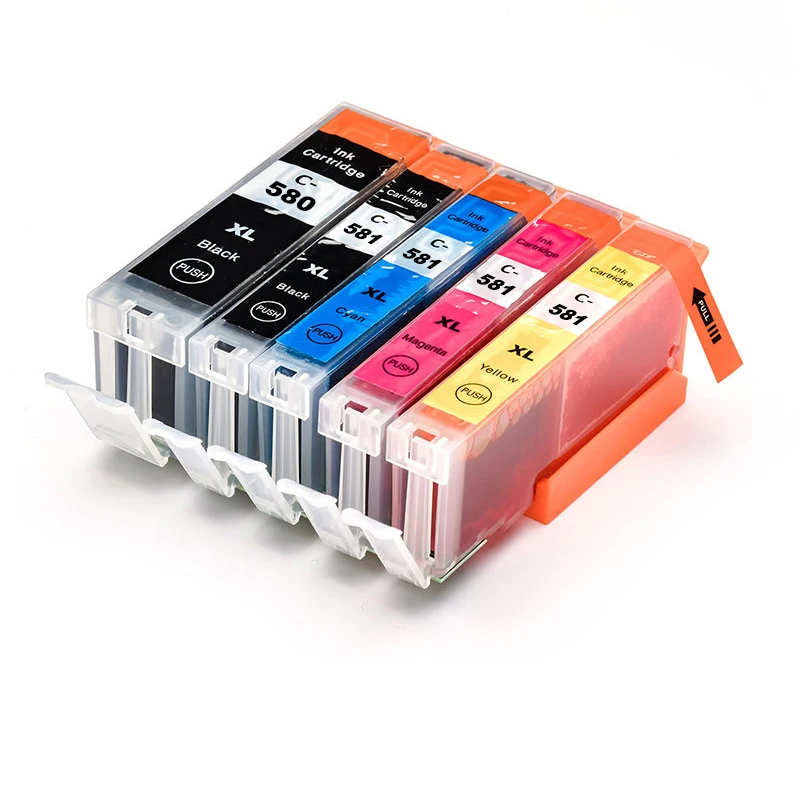 

XIMO Ink Cartridge Set replacement for Canon PGI-580 XXL/CLI-581XXL TR7550/TR8550/TS6150/TS6151/TS8150/TS8151/TS8152/TS9150