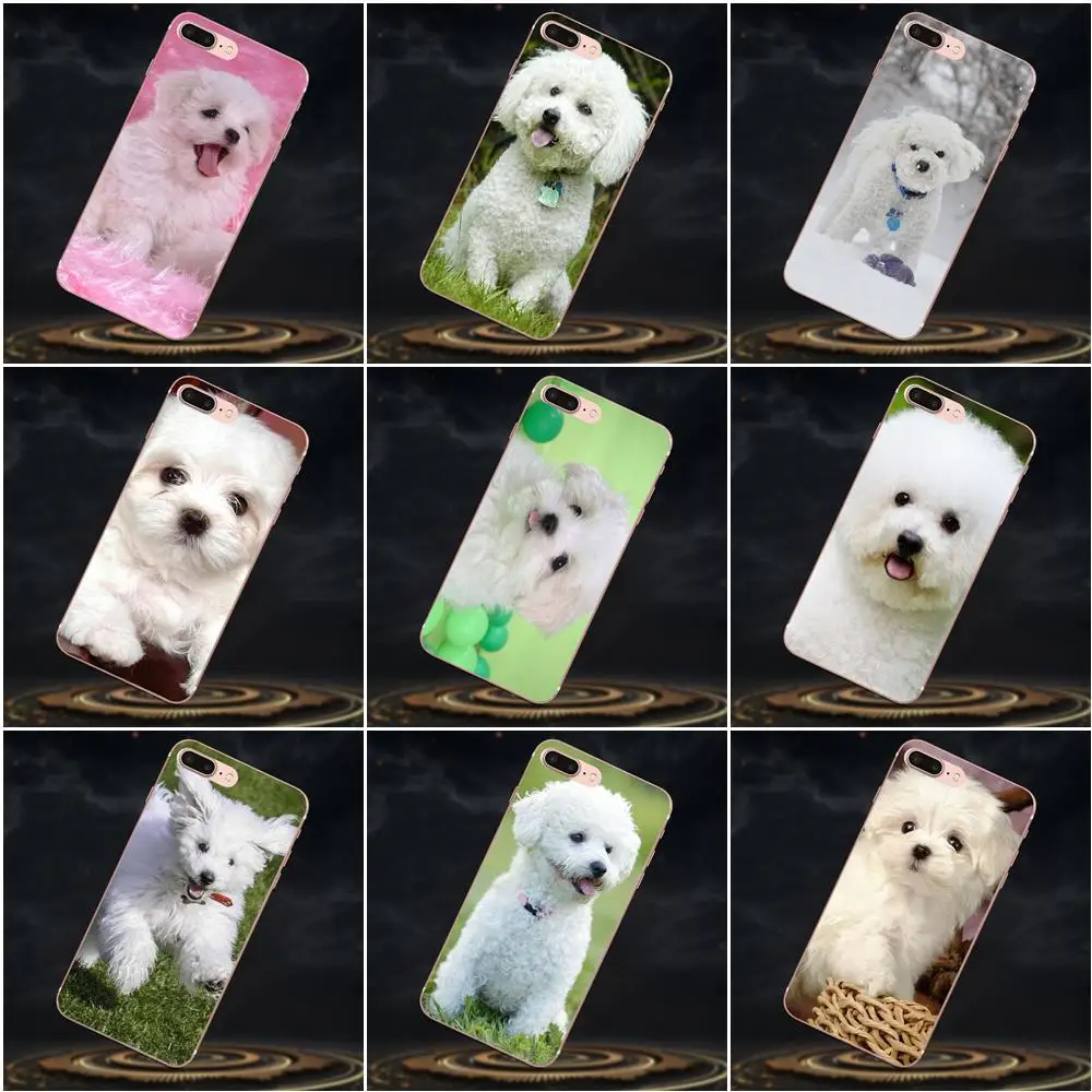 Симпатичный чехол из ТПУ для Huawei Mate 7 8 9 10 P7 P8 P9 P10 P20 Lite Plus Pro GR5 P Smart 2017 I Love My Bichon Frise