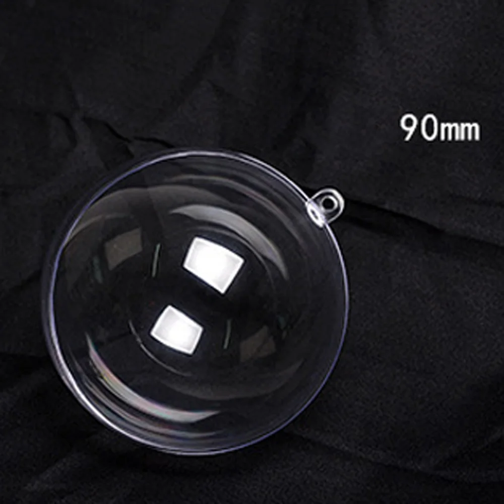 

Clear Plastic Ball Craft Acrylic Romantic Pendant Transparent Box Ornament Home & Kitchen Home & Living Design